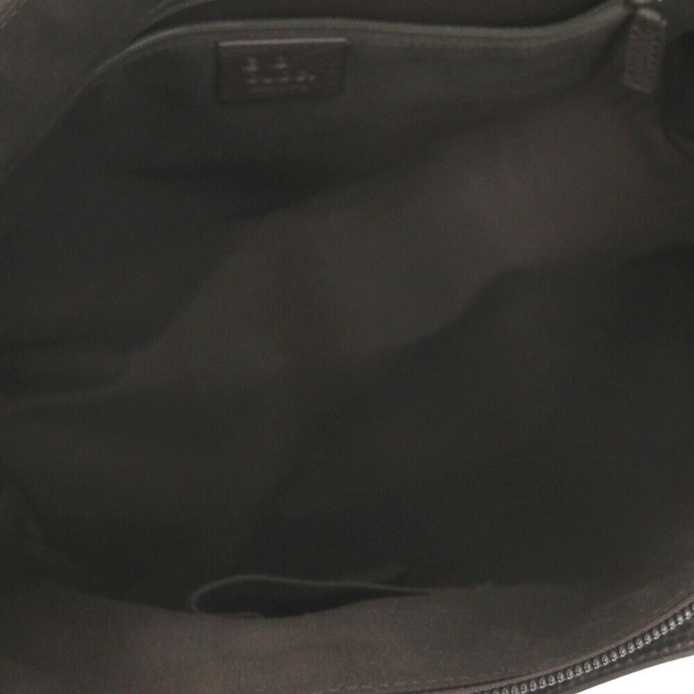 GUCCI Authentic Brown Leather Tote Bag - Picture 6 of 11